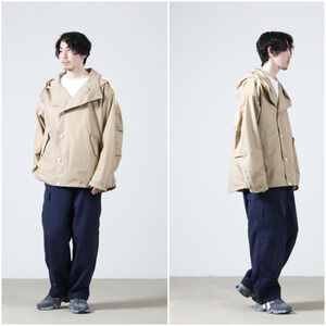 Nanamica Japan XL Hooded Jacket Sand Beige SUAF370 Oversized NWT
